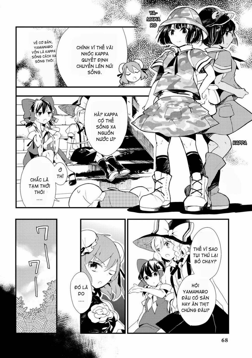 Touhou Ibarakasen - Wild and Horned Hermit: Chapter 13: Những Kappa đã rời bỏ dòng sông