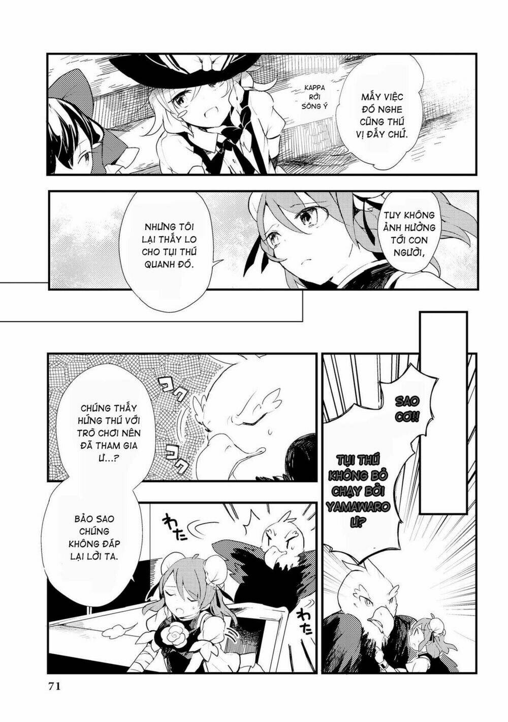 Touhou Ibarakasen - Wild and Horned Hermit: Chapter 13: Những Kappa đã rời bỏ dòng sông