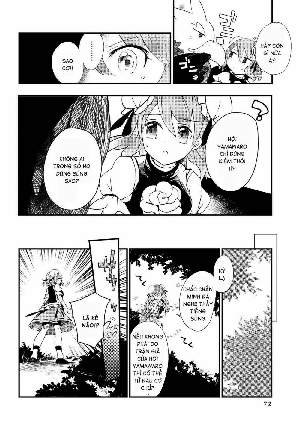 Touhou Ibarakasen - Wild and Horned Hermit: Chapter 13: Những Kappa đã rời bỏ dòng sông