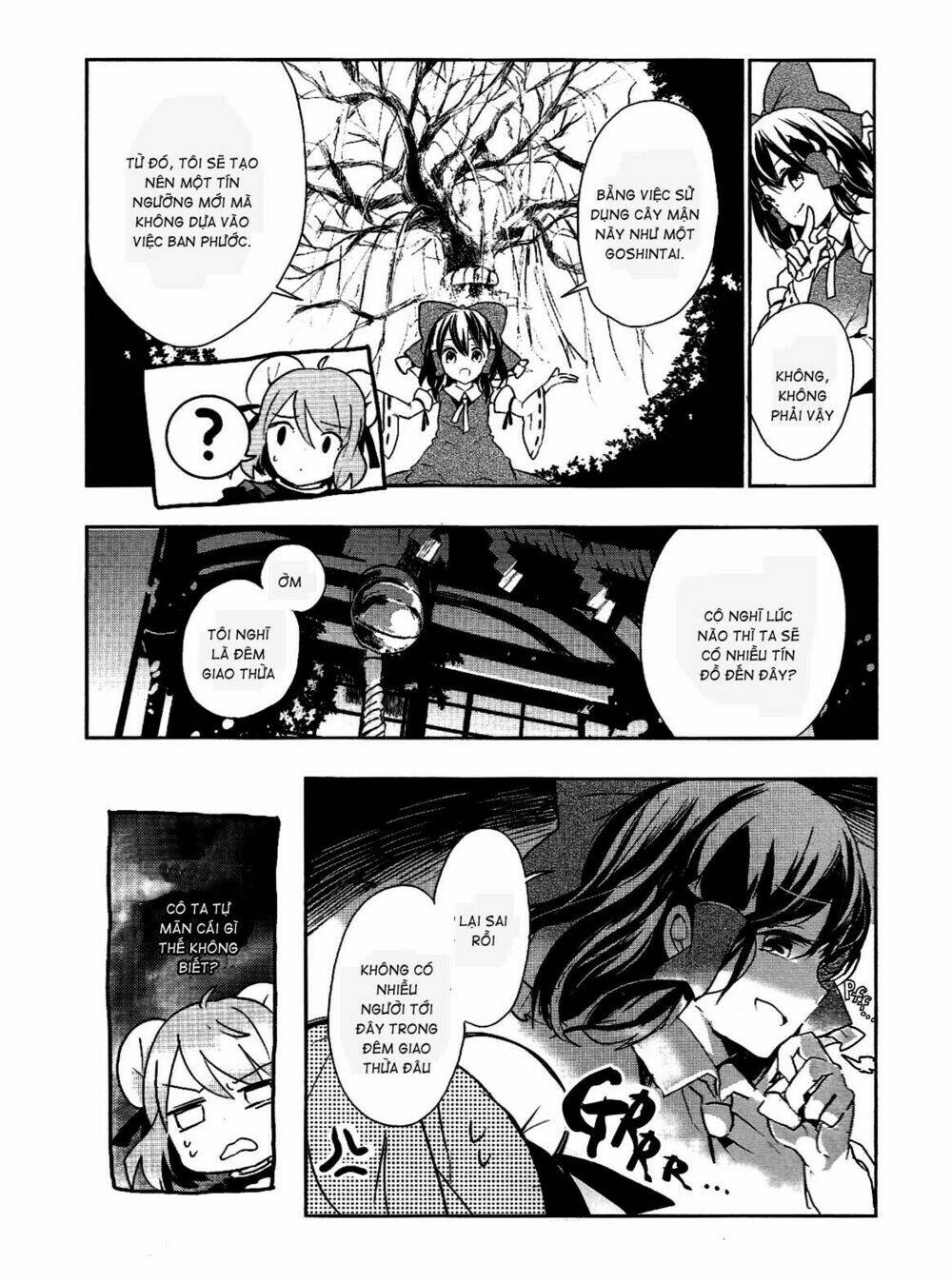 Touhou Ibarakasen - Wild and Horned Hermit: Chapter 15: Goshintai hữu hình