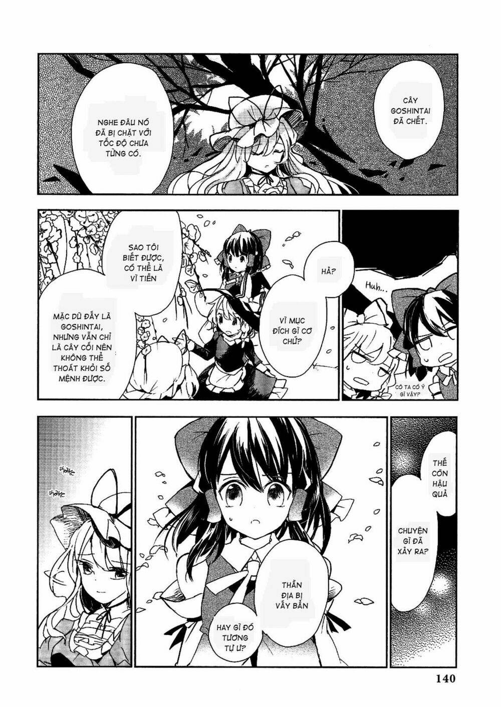 Touhou Ibarakasen - Wild and Horned Hermit: Chapter 15: Goshintai hữu hình
