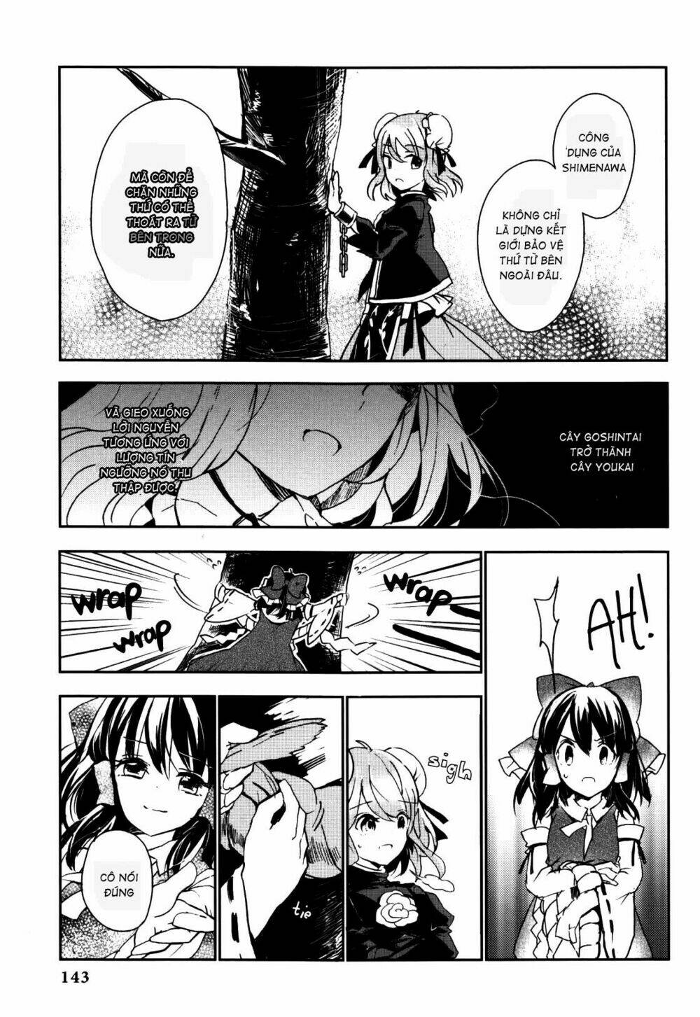 Touhou Ibarakasen - Wild and Horned Hermit: Chapter 15: Goshintai hữu hình