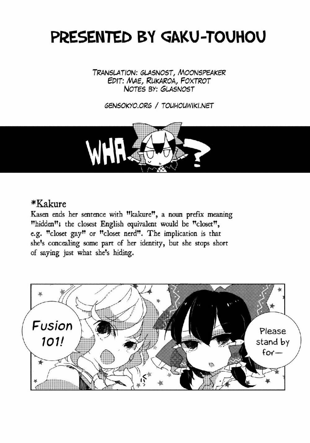 Touhou Ibarakasen - Wild and Horned Hermit: Chapter 2