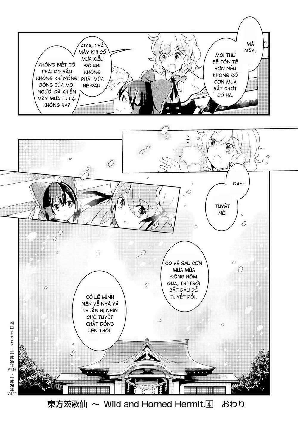 Touhou Ibarakasen - Wild and Horned Hermit: Chapter 20