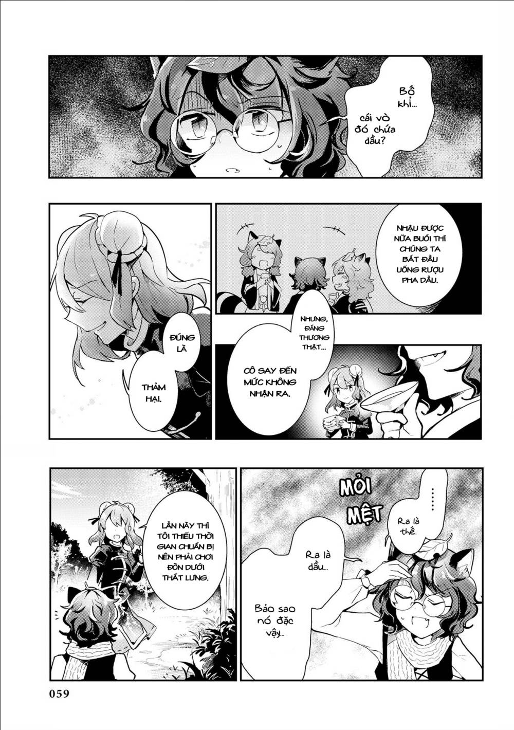 Touhou Ibarakasen - Wild and Horned Hermit: Chapter 32