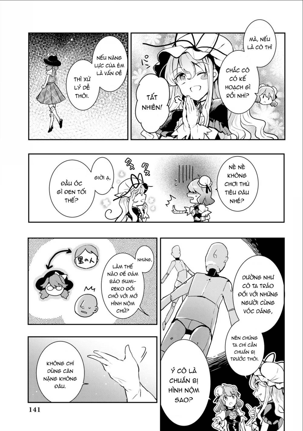 Touhou Ibarakasen - Wild and Horned Hermit: Chapter 35