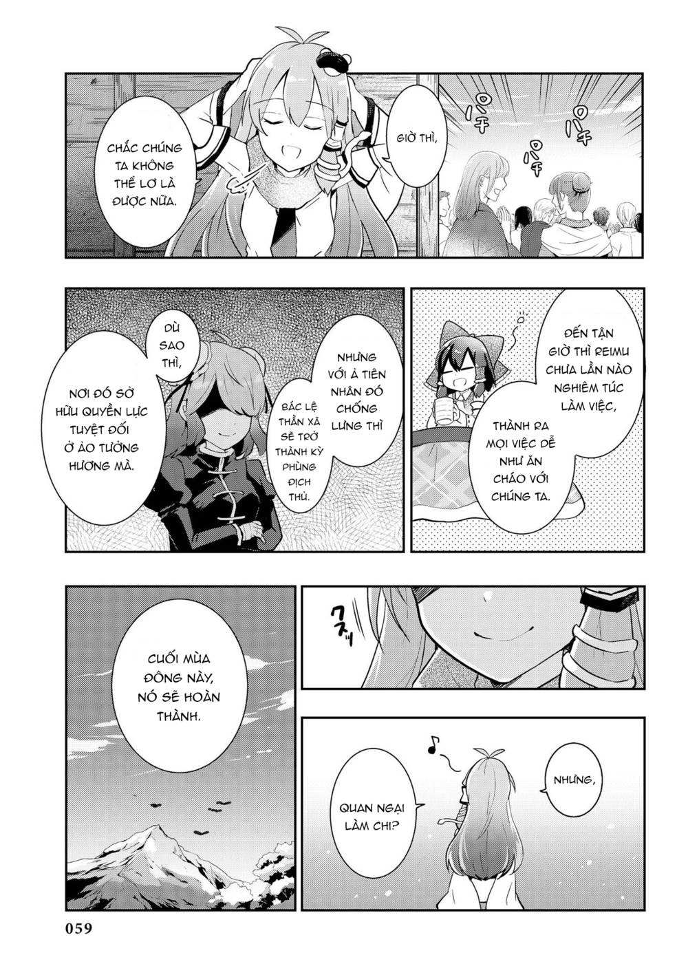 Touhou Ibarakasen - Wild and Horned Hermit: Chapter 37