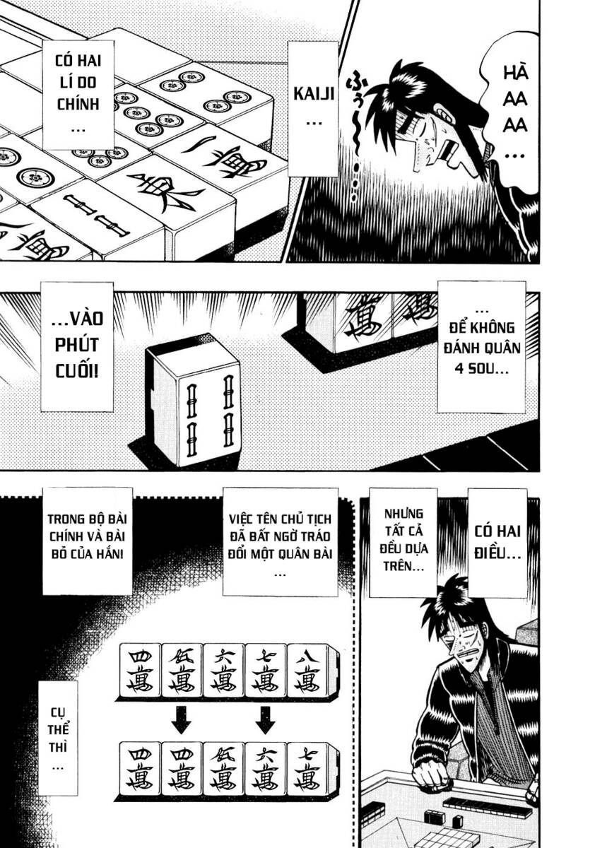 Tobaku Datenroku Kaiji: Chapter 107: Lênh đênh
