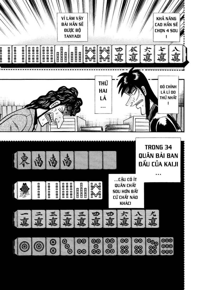 Tobaku Datenroku Kaiji: Chapter 107: Lênh đênh