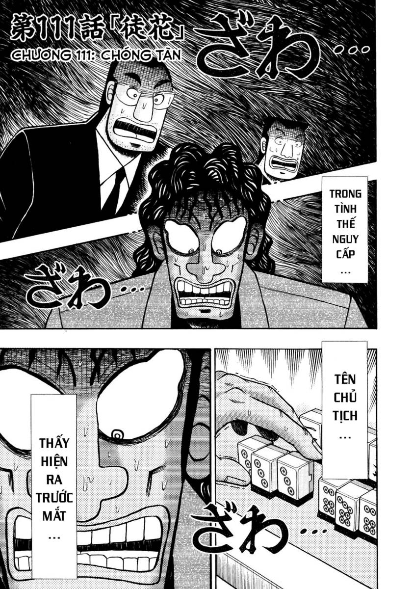 Tobaku Datenroku Kaiji: Chapter 111