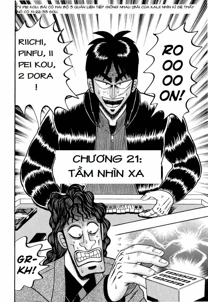 Tobaku Datenroku Kaiji: Chapter 21: Tầm nhìn xa