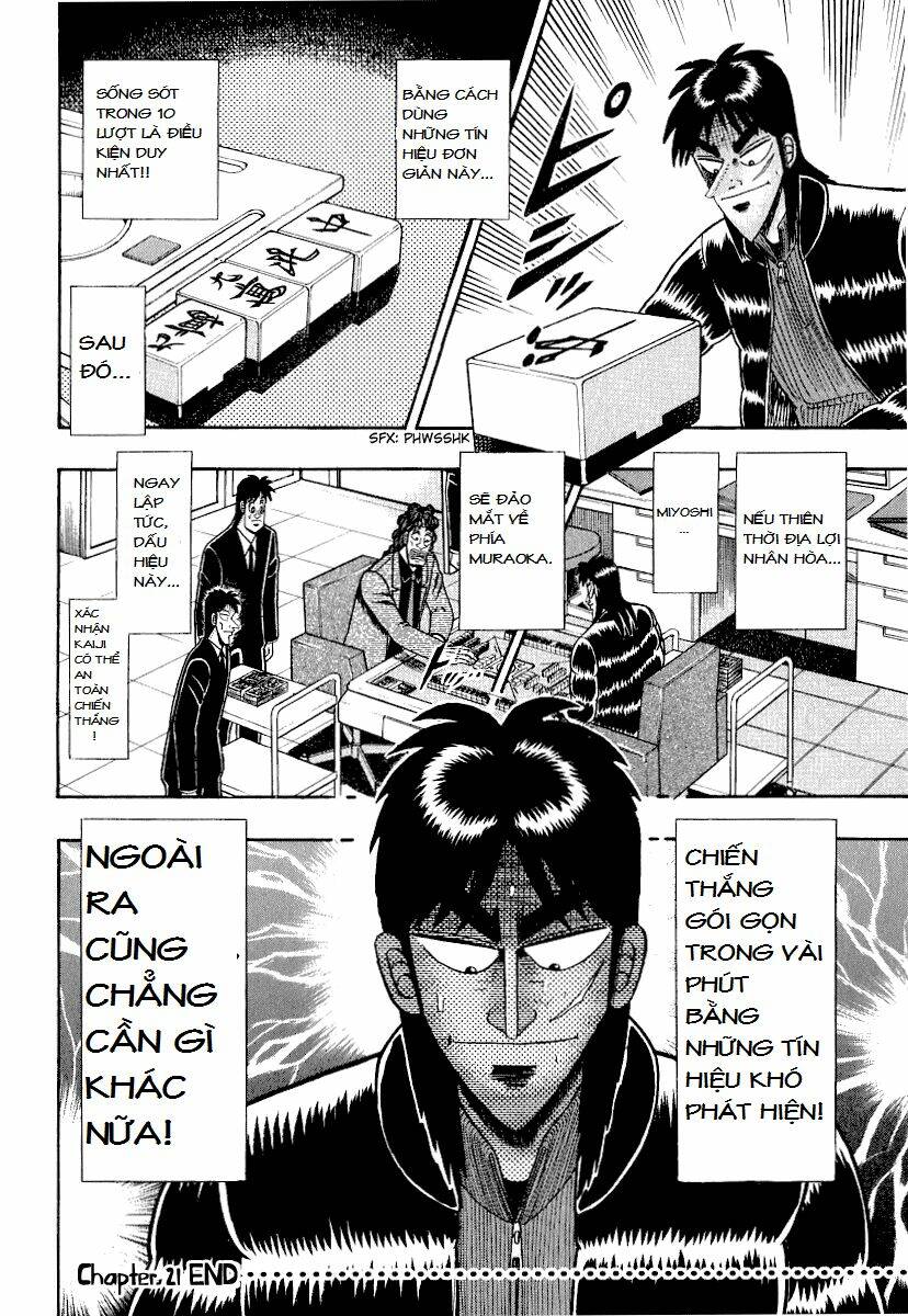 Tobaku Datenroku Kaiji: Chapter 21: Tầm nhìn xa