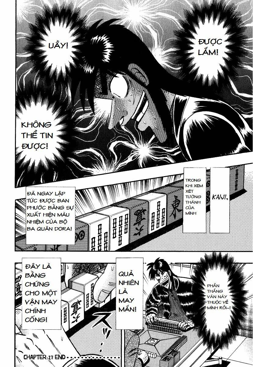 Tobaku Datenroku Kaiji: Chapter 27: Hoan nghênh đón tiếp