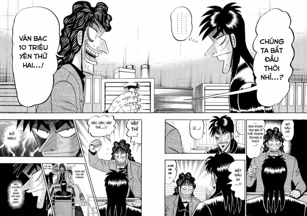 Tobaku Datenroku Kaiji: Chapter 35: Lưỡng lự