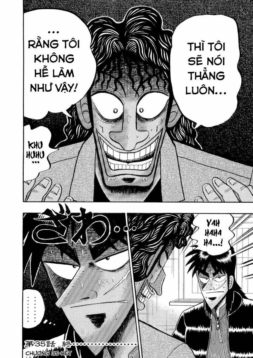 Tobaku Datenroku Kaiji: Chapter 35: Lưỡng lự