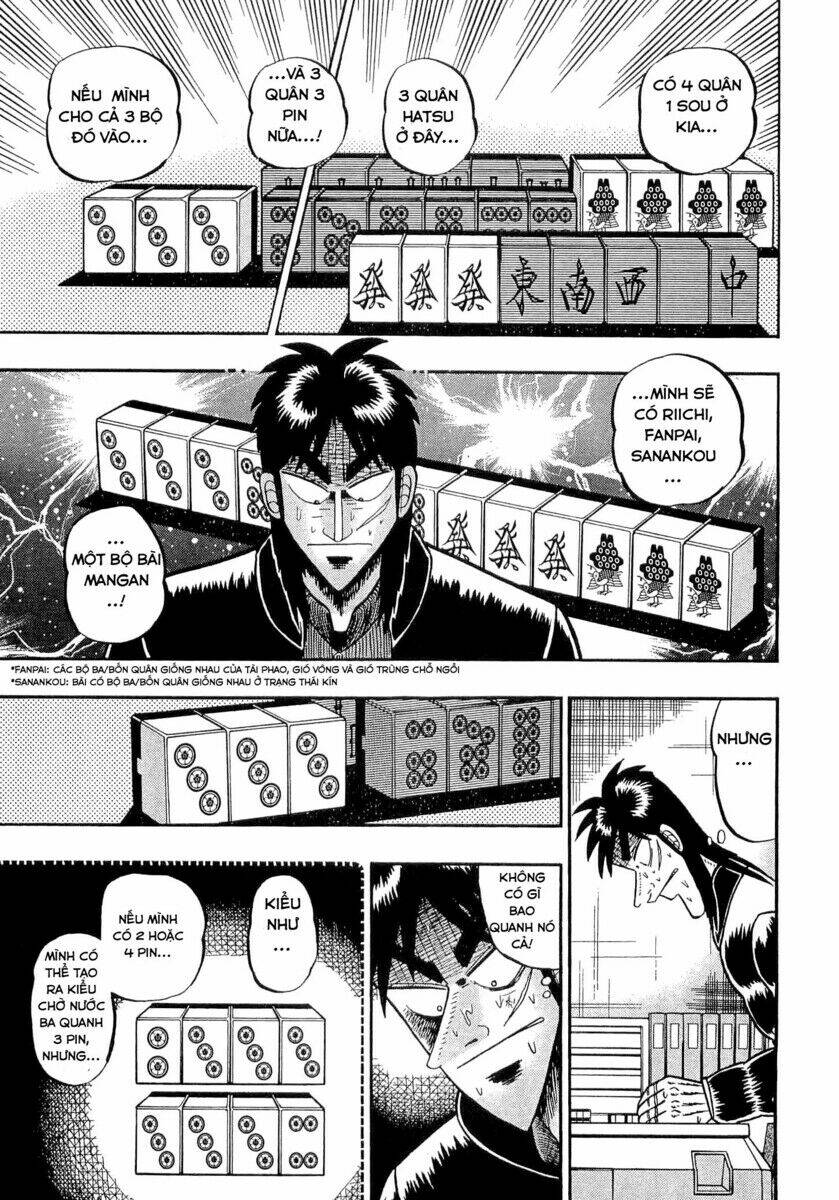 Tobaku Datenroku Kaiji: Chapter 35: Lưỡng lự