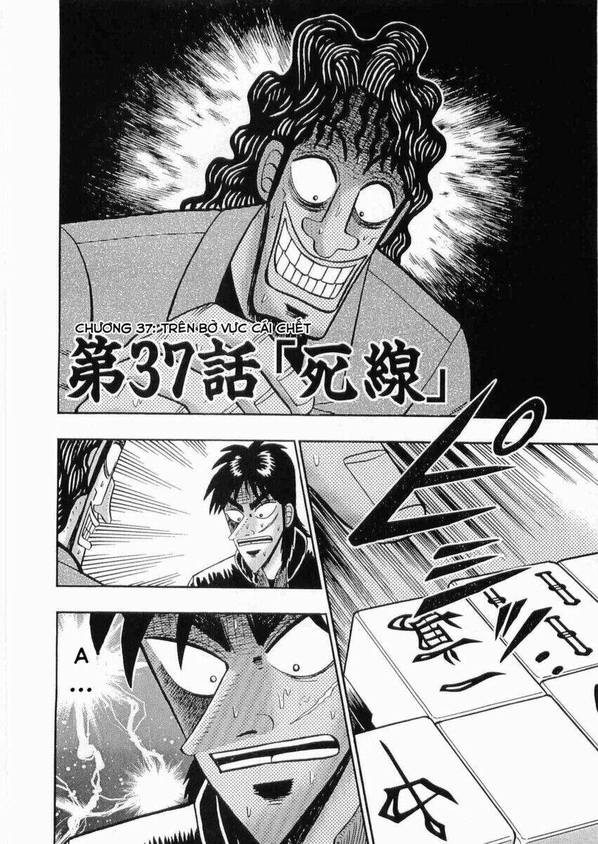 Tobaku Datenroku Kaiji: Chapter 37: Trên bờ vực cái chết