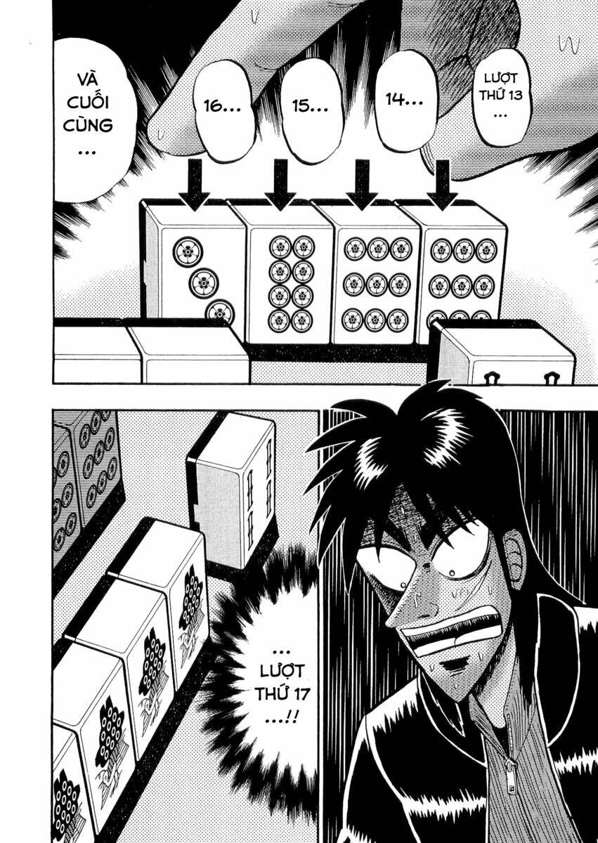 Tobaku Datenroku Kaiji: Chapter 37: Trên bờ vực cái chết