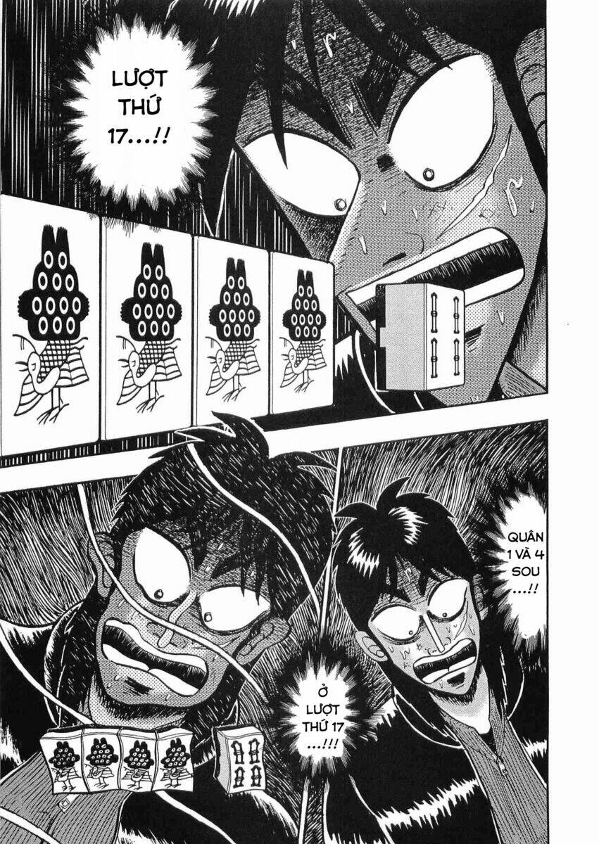 Tobaku Datenroku Kaiji: Chapter 37: Trên bờ vực cái chết
