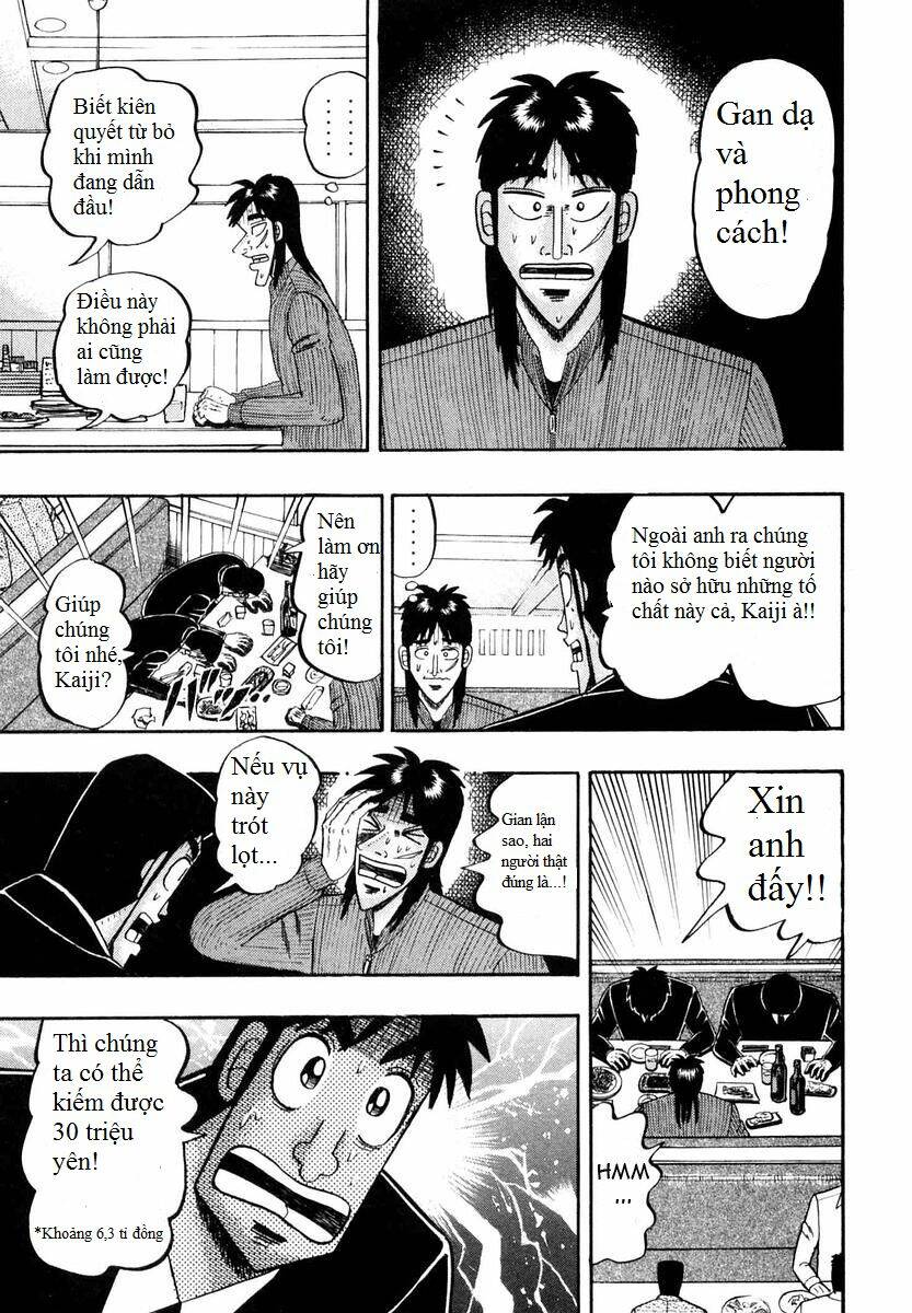 Tobaku Datenroku Kaiji: Chapter 4: Thuyết phục