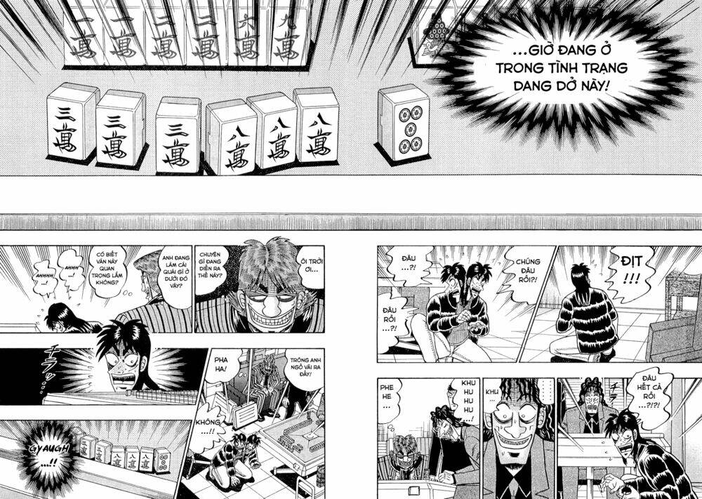 Tobaku Datenroku Kaiji: Chapter 44: Lơ là
