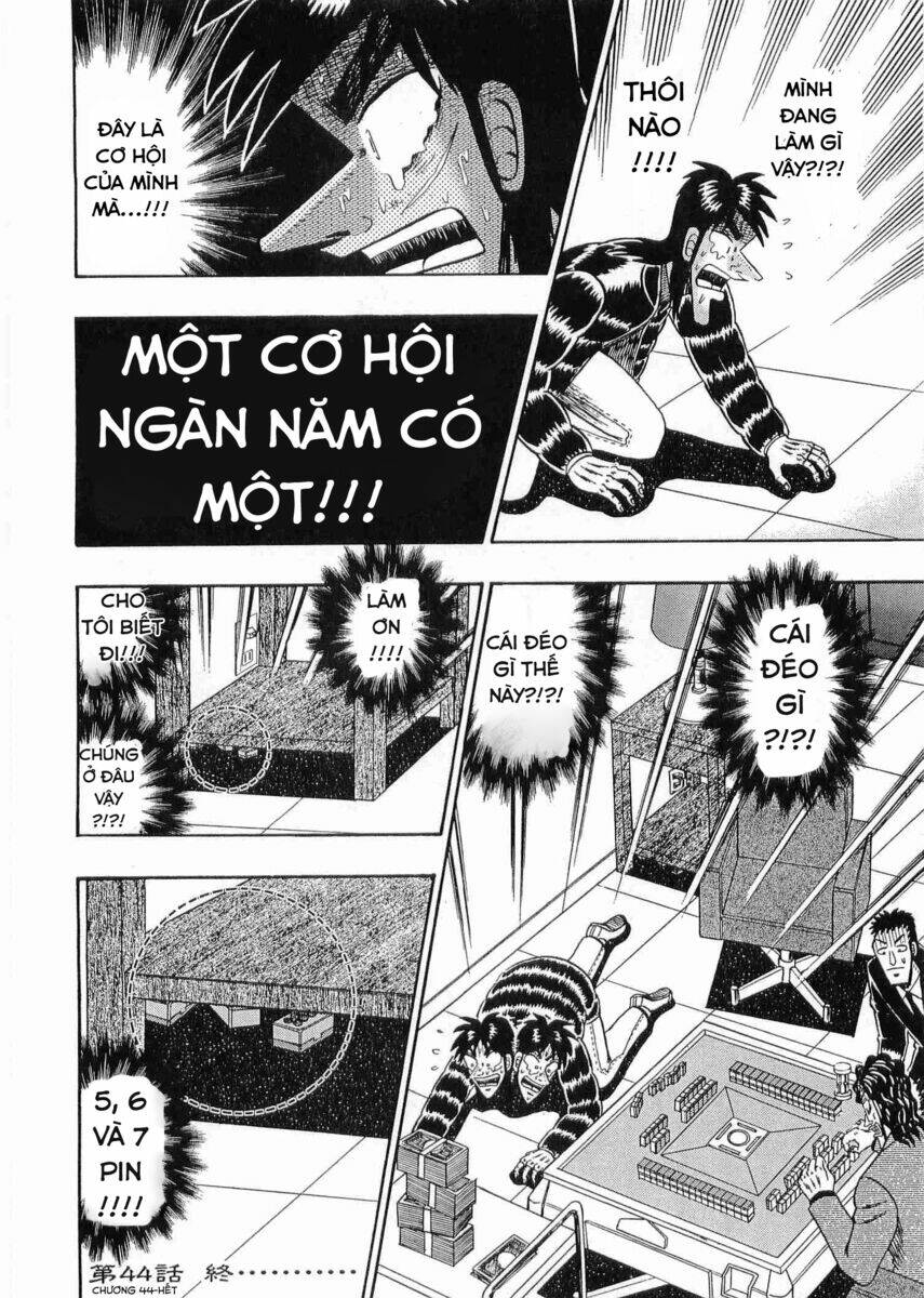 Tobaku Datenroku Kaiji: Chapter 44: Lơ là