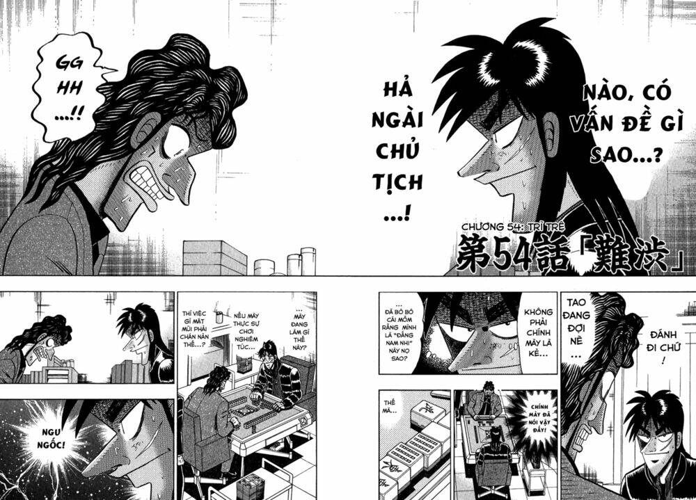 Tobaku Datenroku Kaiji: Chapter 54: Trì trệ