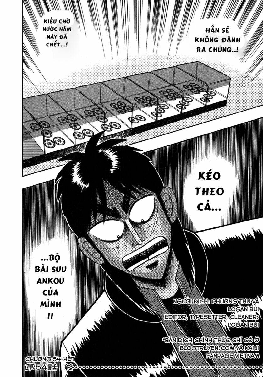 Tobaku Datenroku Kaiji: Chapter 54: Trì trệ