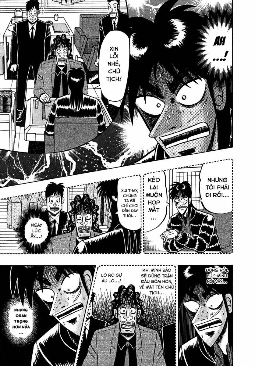 Tobaku Datenroku Kaiji: Chapter 56: Cảnh báo