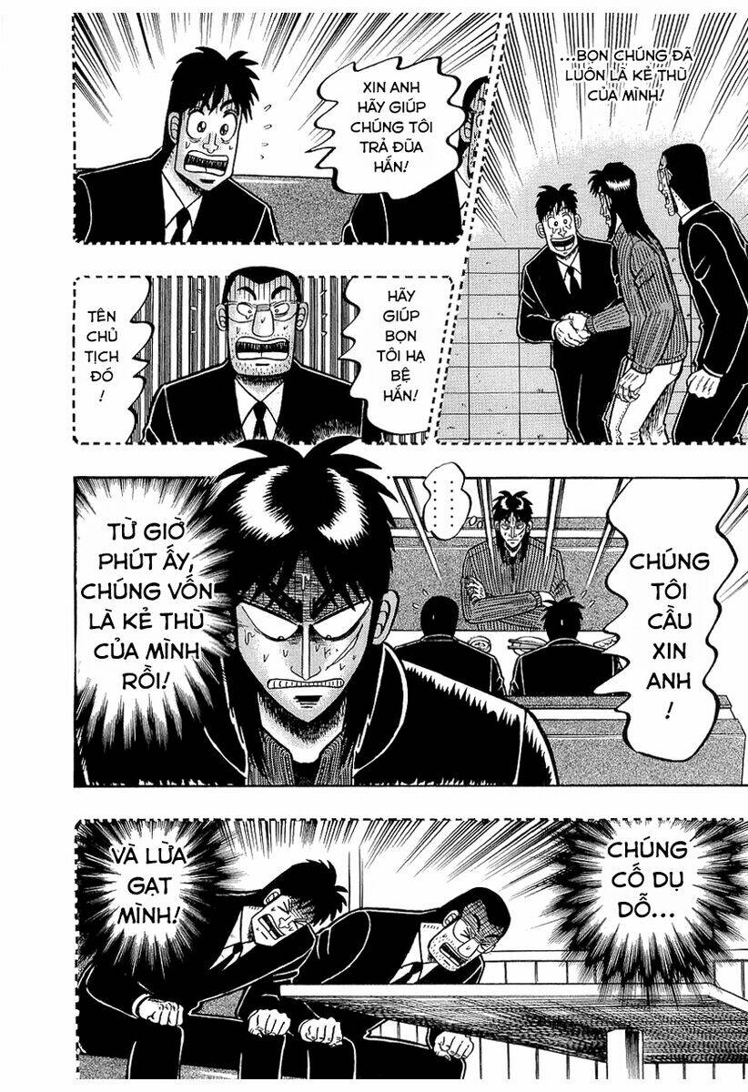 Tobaku Datenroku Kaiji: Chapter 63: Vết thương sâu