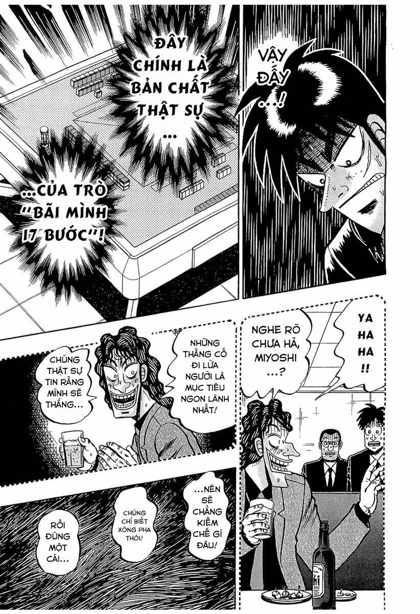 Tobaku Datenroku Kaiji: Chapter 63: Vết thương sâu