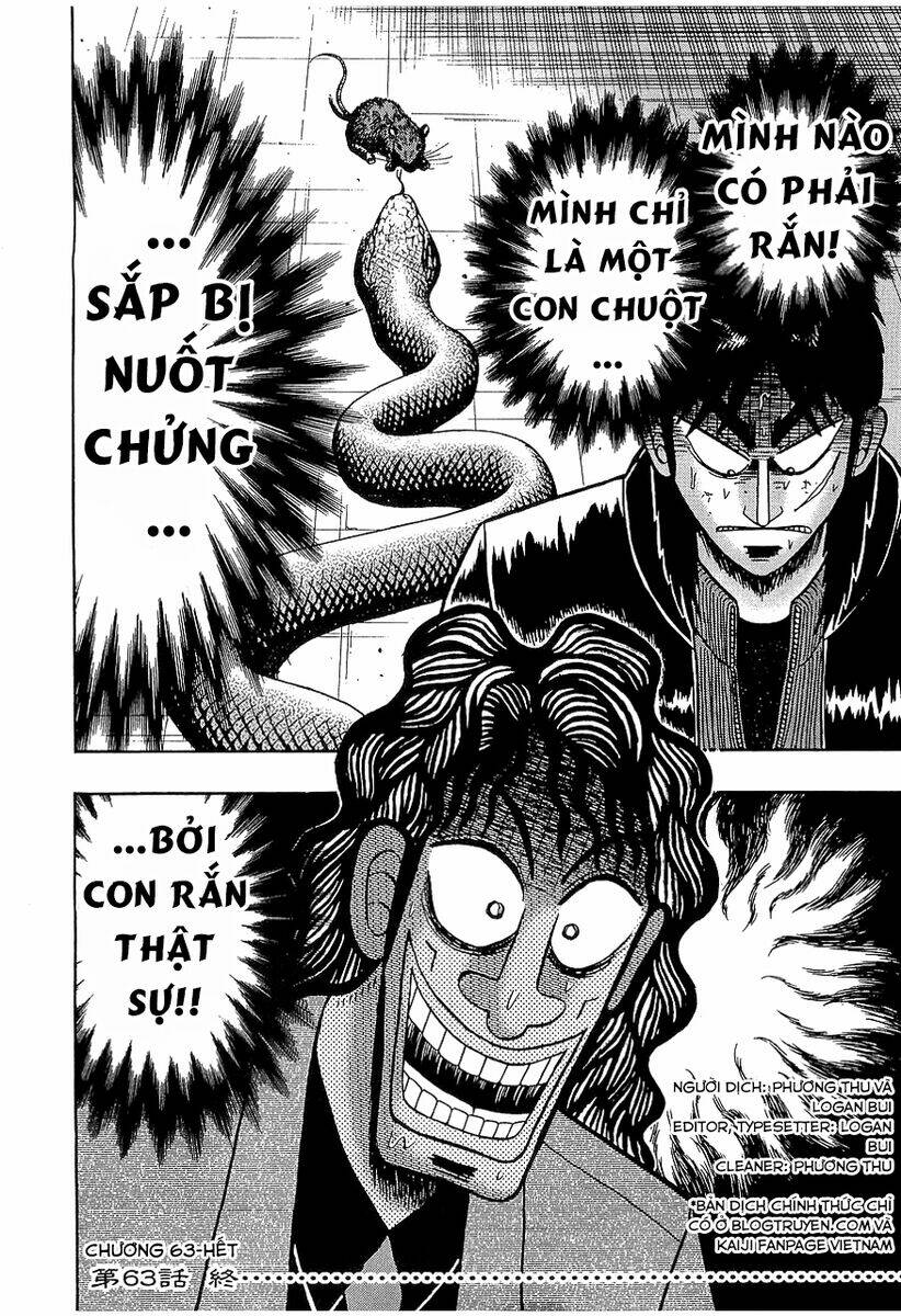 Tobaku Datenroku Kaiji: Chapter 63: Vết thương sâu
