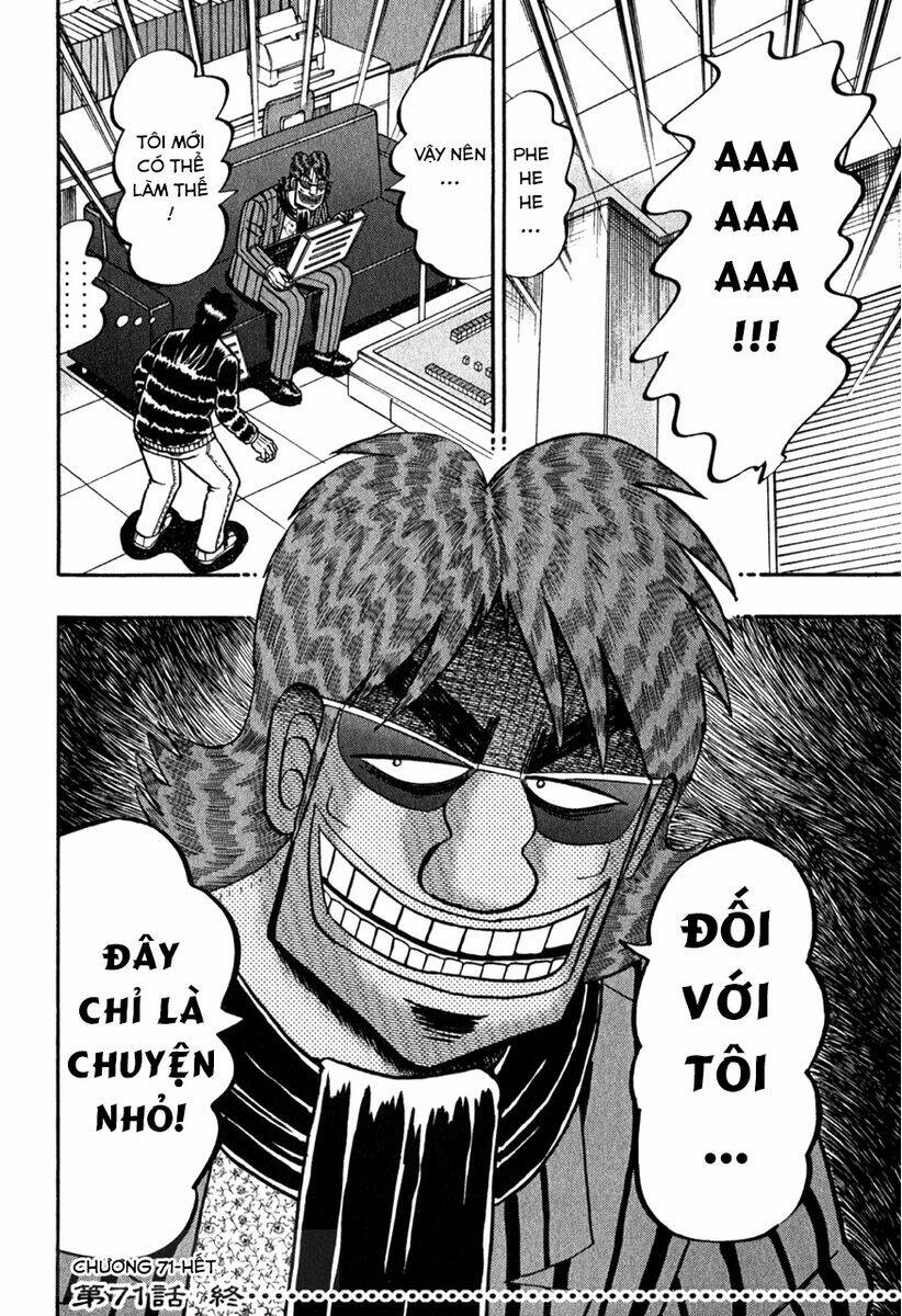Tobaku Datenroku Kaiji: Chapter 71: Đãi ngộ