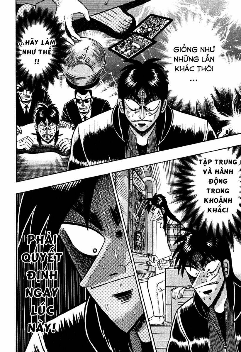 Tobaku Datenroku Kaiji: Chapter 73: Kiên định