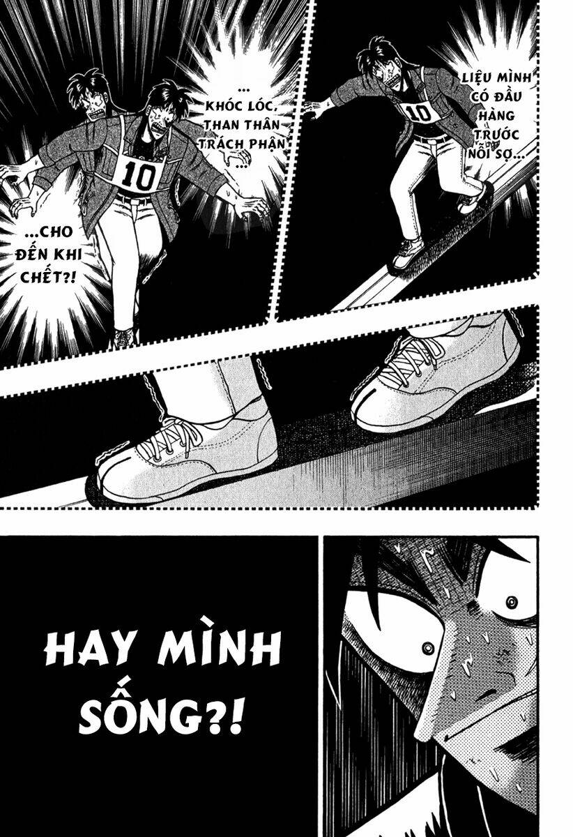 Tobaku Datenroku Kaiji: Chapter 73: Kiên định