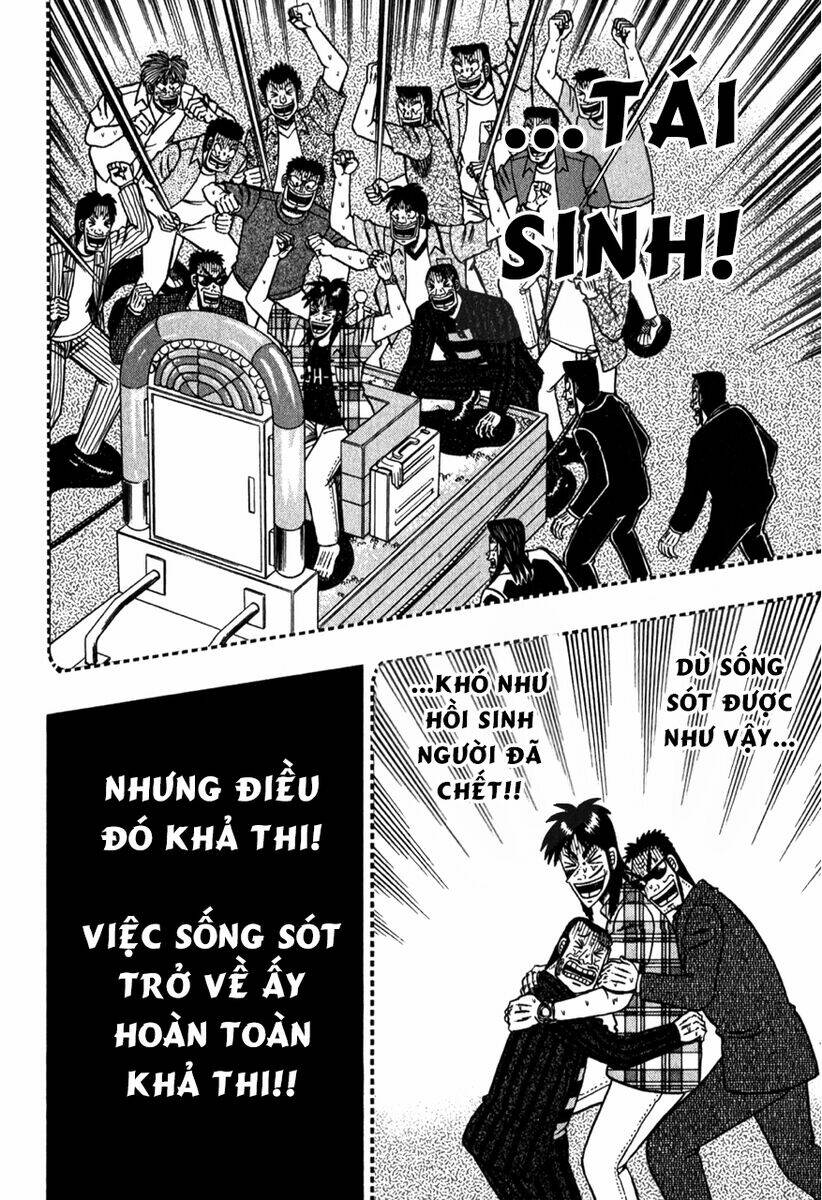 Tobaku Datenroku Kaiji: Chapter 73: Kiên định