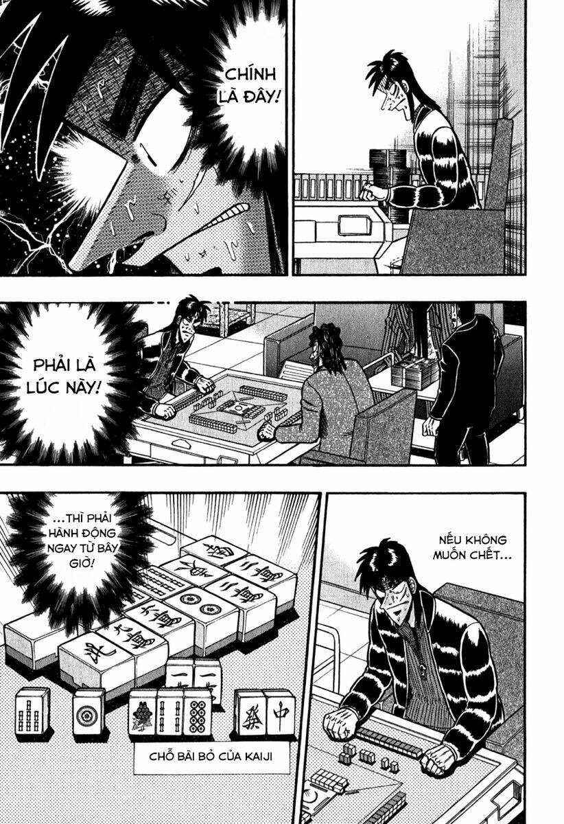 Tobaku Datenroku Kaiji: Chapter 73: Kiên định