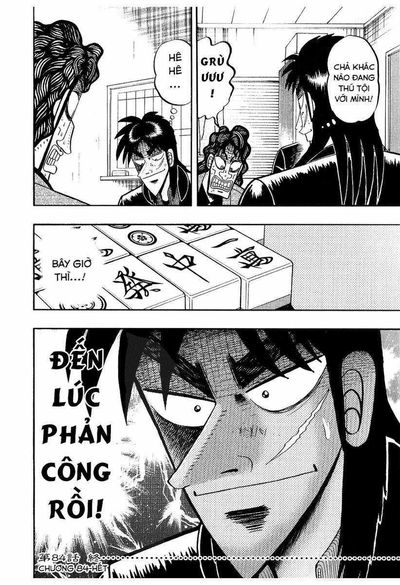 Tobaku Datenroku Kaiji: Chapter 84: Tâm địa