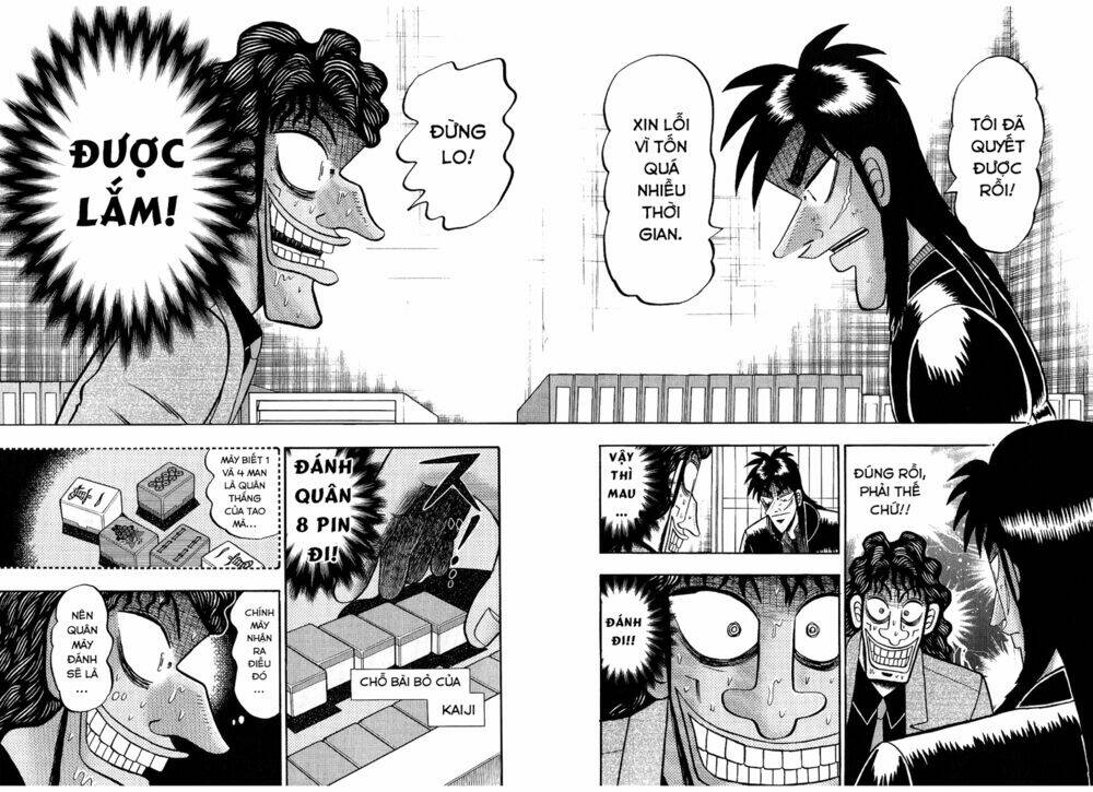 Tobaku Datenroku Kaiji: Chapter 84: Tâm địa