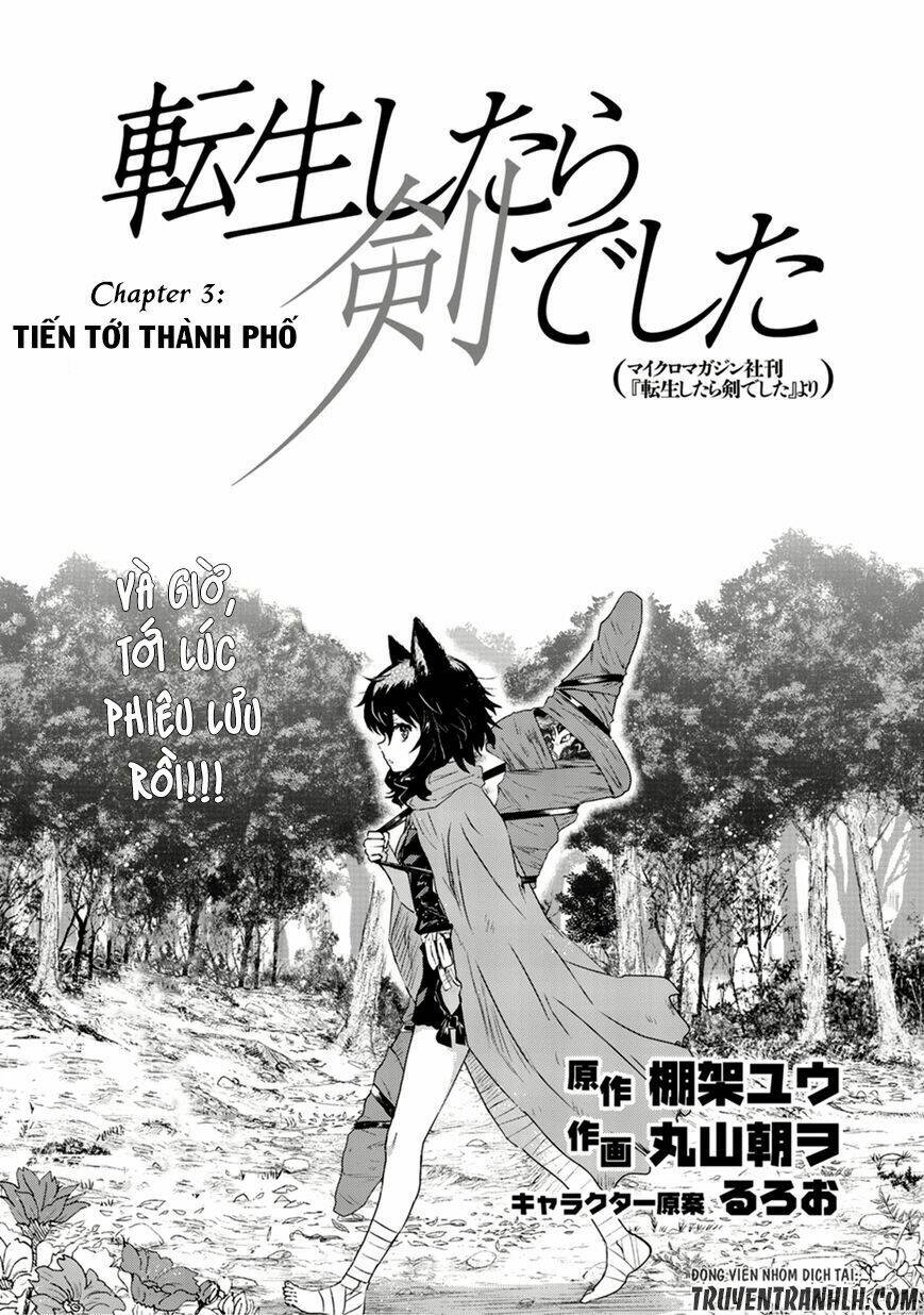 Chuyển Sinh Thành Kiếm: Chapter 3