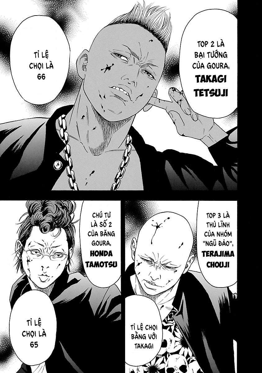 Crows Explode: Chapter 2: Xếp hạng chiến đấu