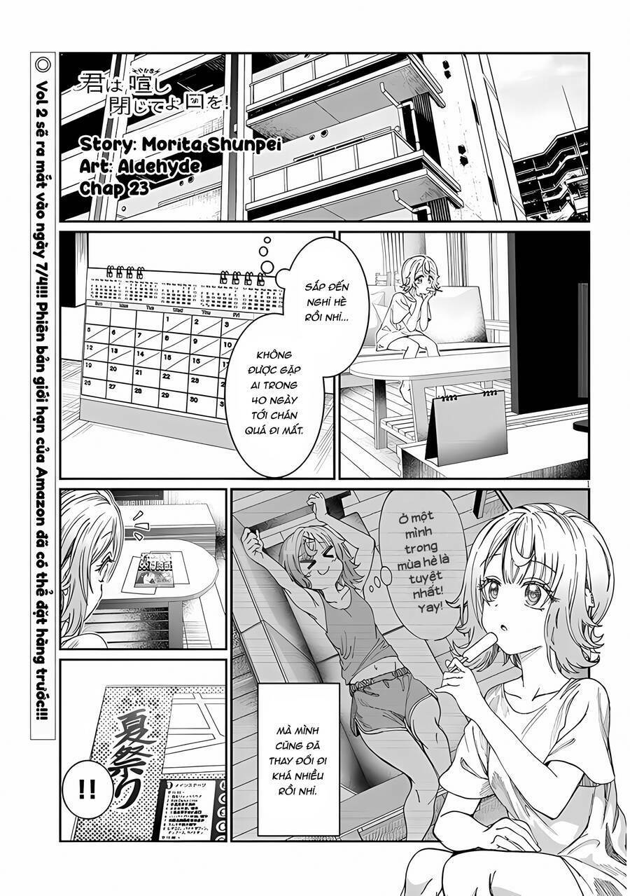 Kimi wa Yakamashi Tojite yo Kuchi wo!: Chapter 45