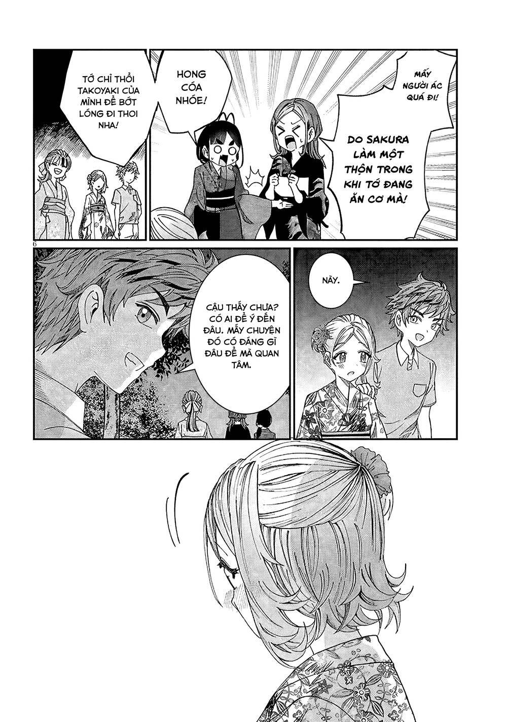 Kimi wa Yakamashi Tojite yo Kuchi wo!: Chapter 55