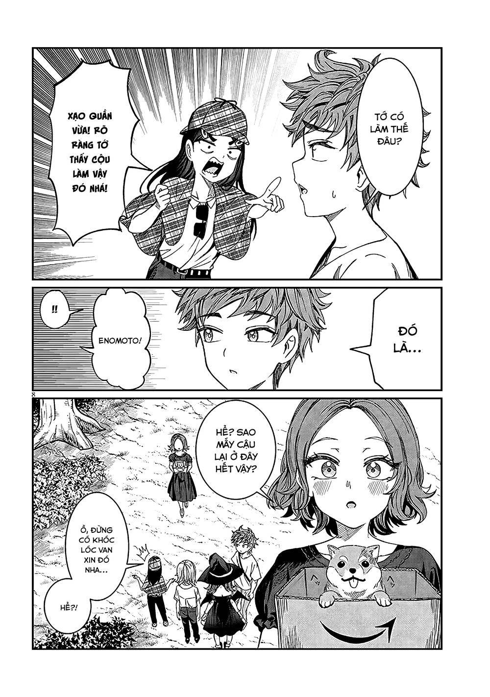 Kimi wa Yakamashi Tojite yo Kuchi wo!: Chapter 63