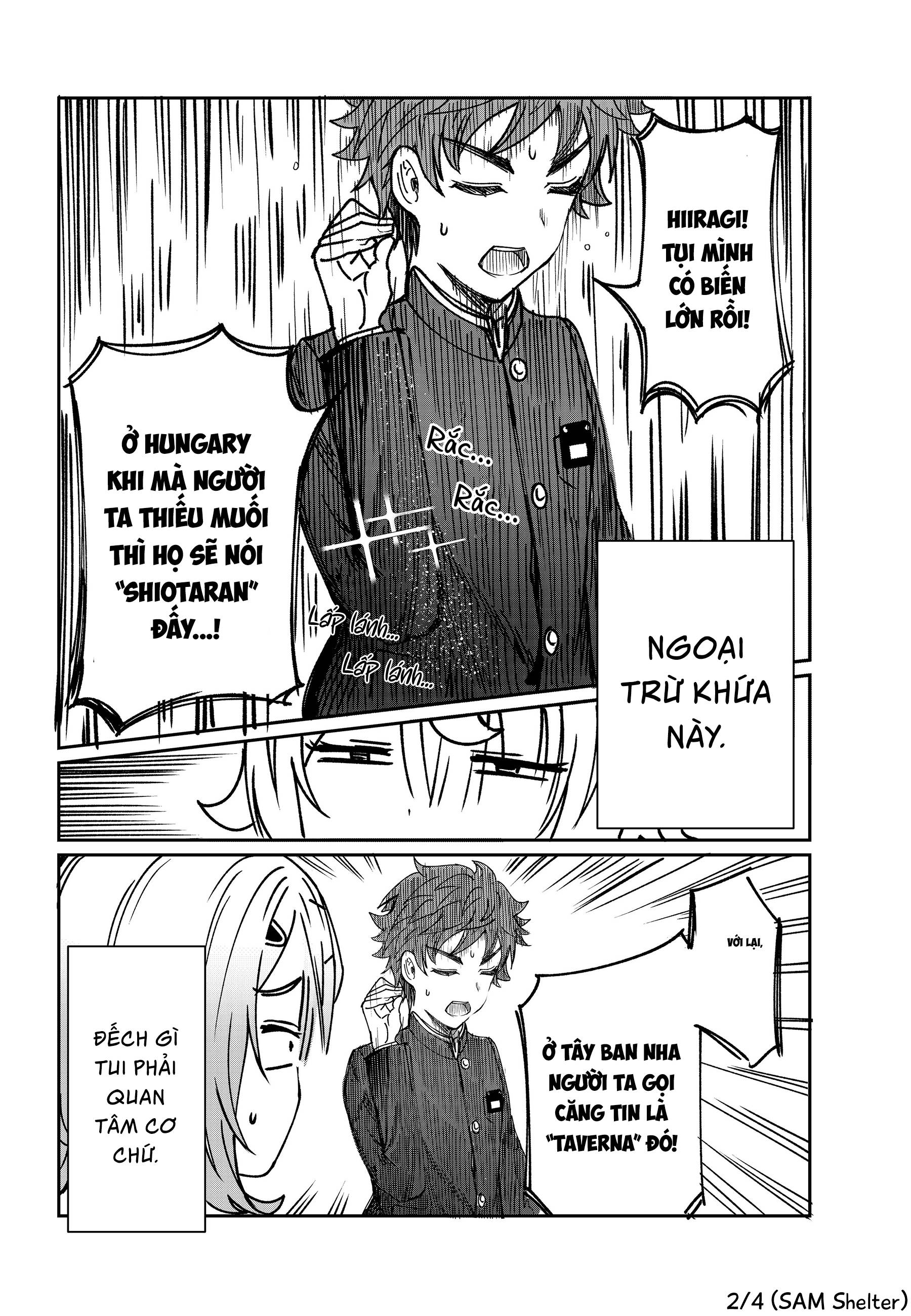 Kimi wa Yakamashi Tojite yo Kuchi wo!: Chapter 98
