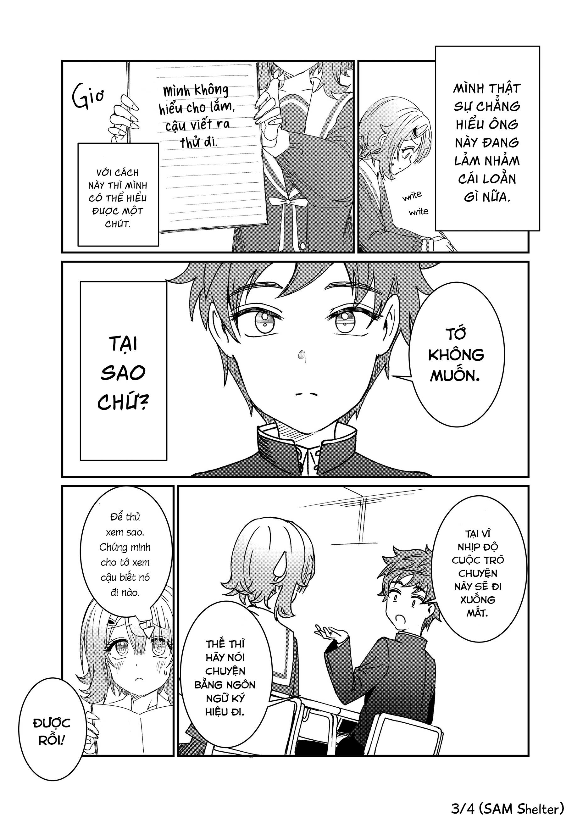 Kimi wa Yakamashi Tojite yo Kuchi wo!: Chapter 98
