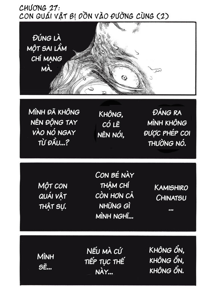 Con quái vật trong tử cung của tôi: Chapter 27: Con quái vật bị dồn vào đường cùng (2)