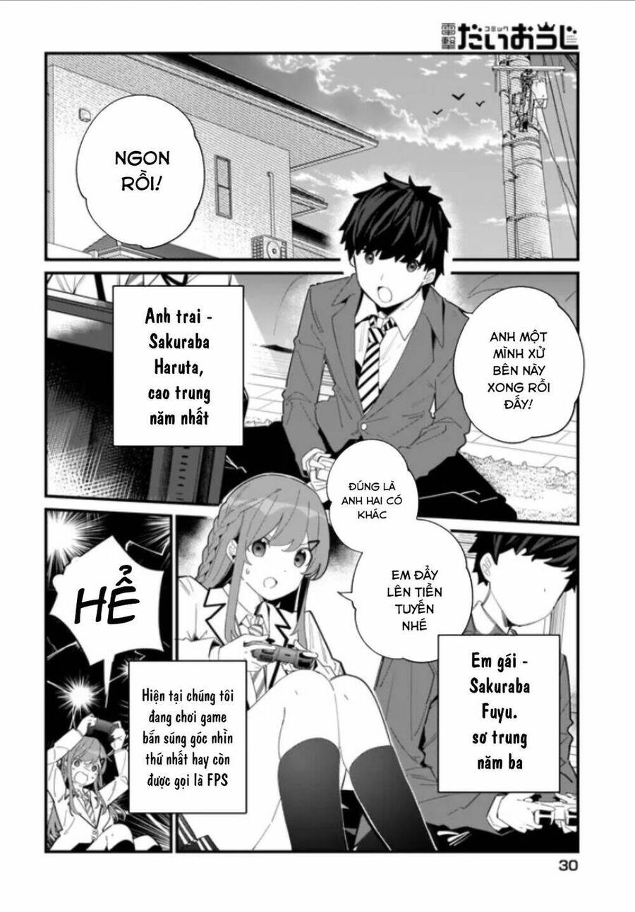 Imouto Wa Kanojo Ni Deki Nai No Ni: Chương 1