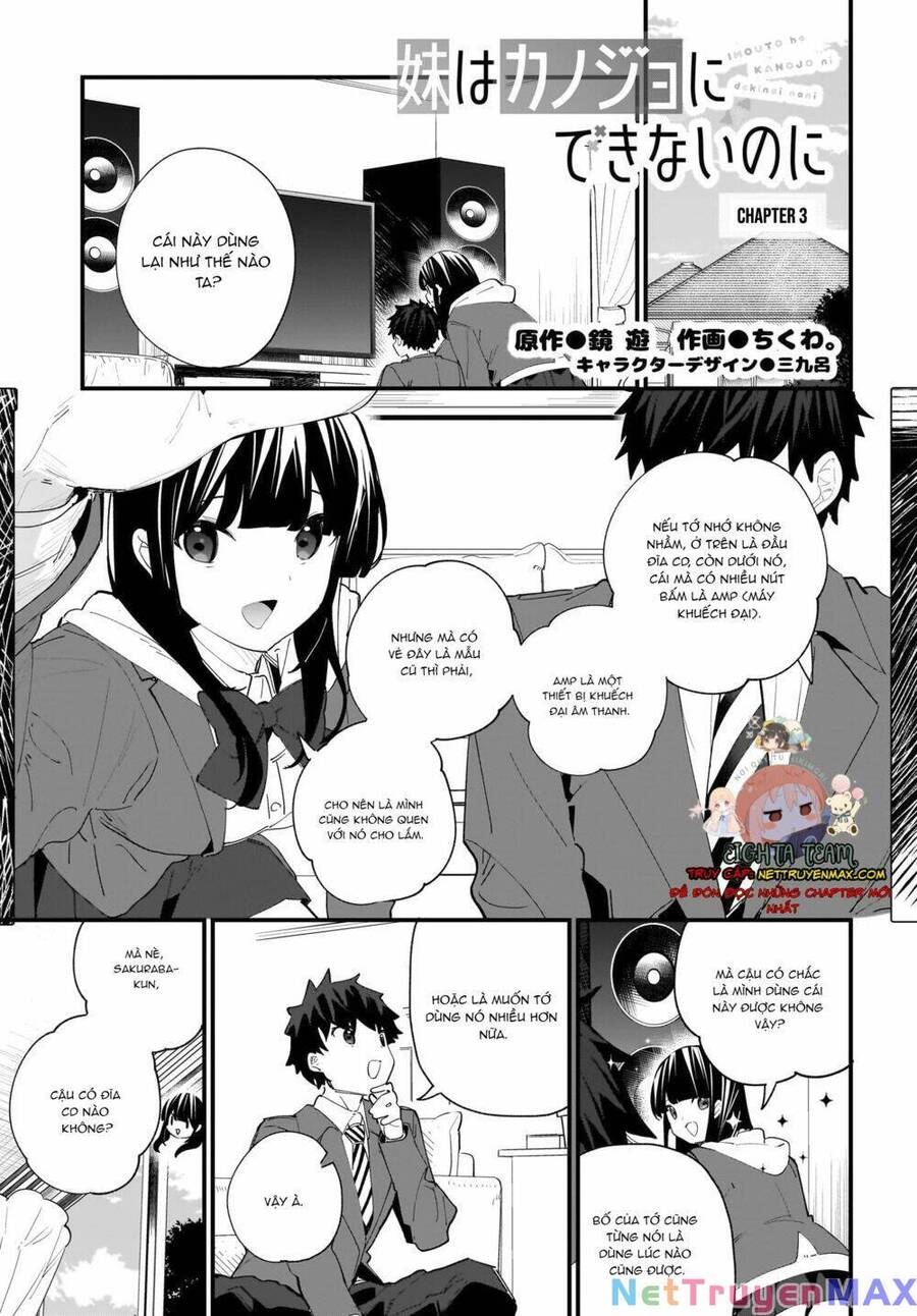 Imouto Wa Kanojo Ni Deki Nai No Ni: Chương 3