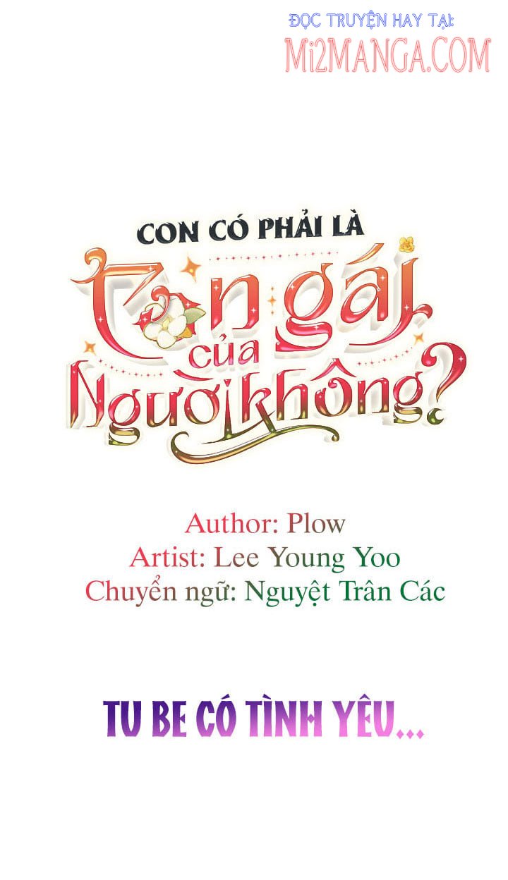 Con Có Phải Là Con Gái Của Người Không?: Chapter 58.5